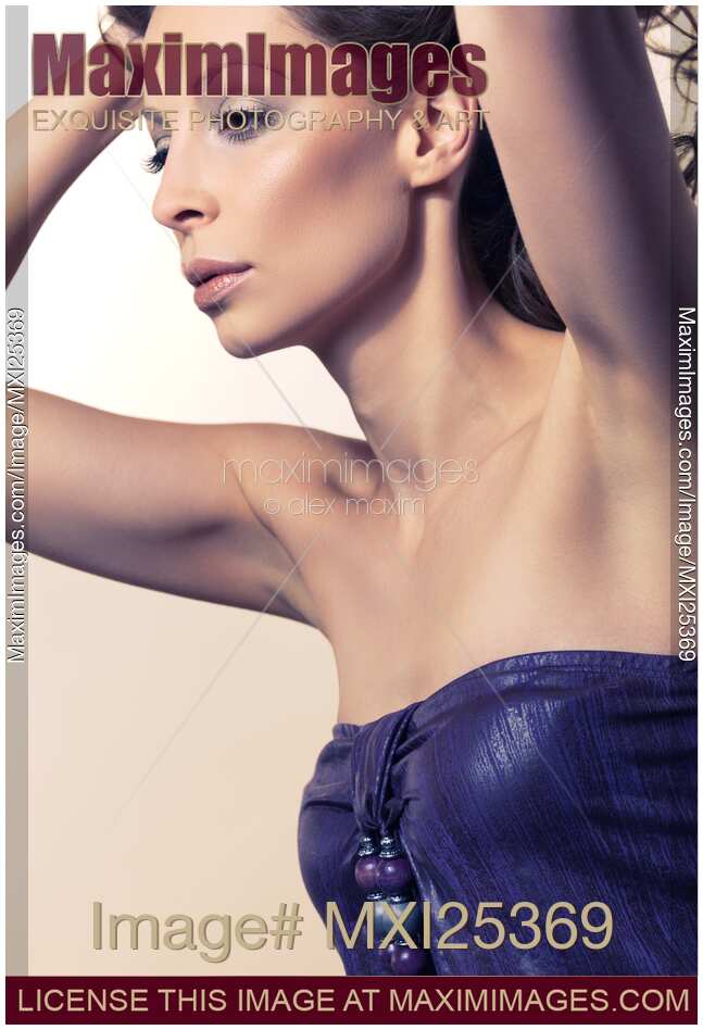 Artistic beauty portrait of a woman
