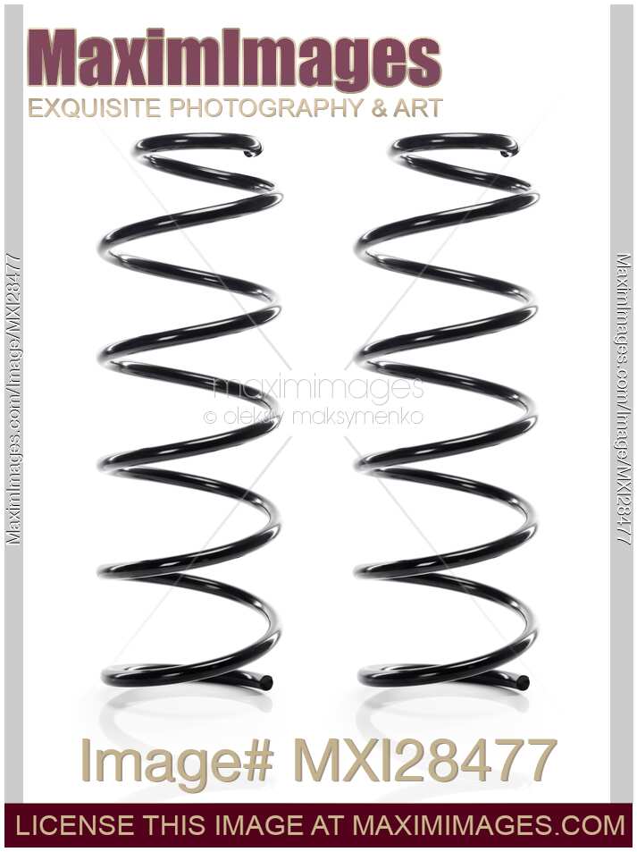 Photo of Auto part Suspension Coil Springs Stock Image MXI28477