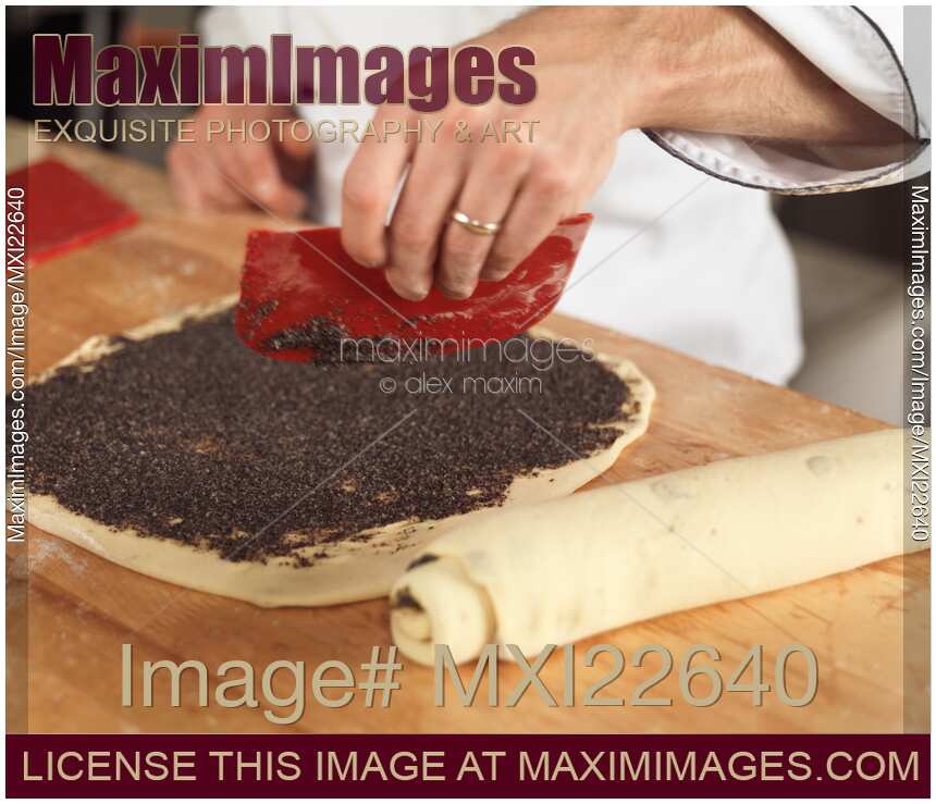 Baker Making Pastries