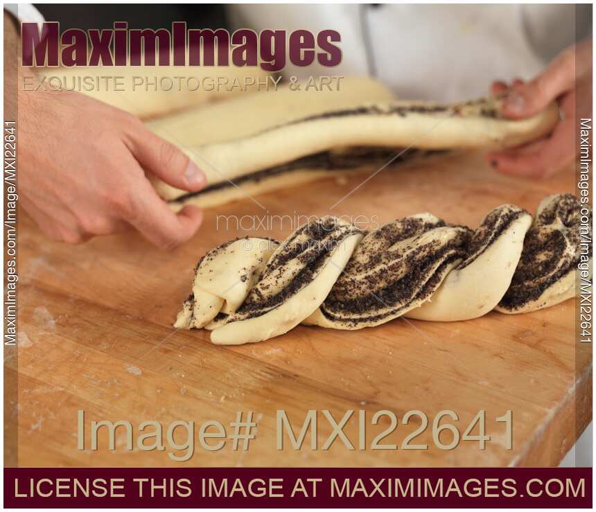 Baker Making Pastries