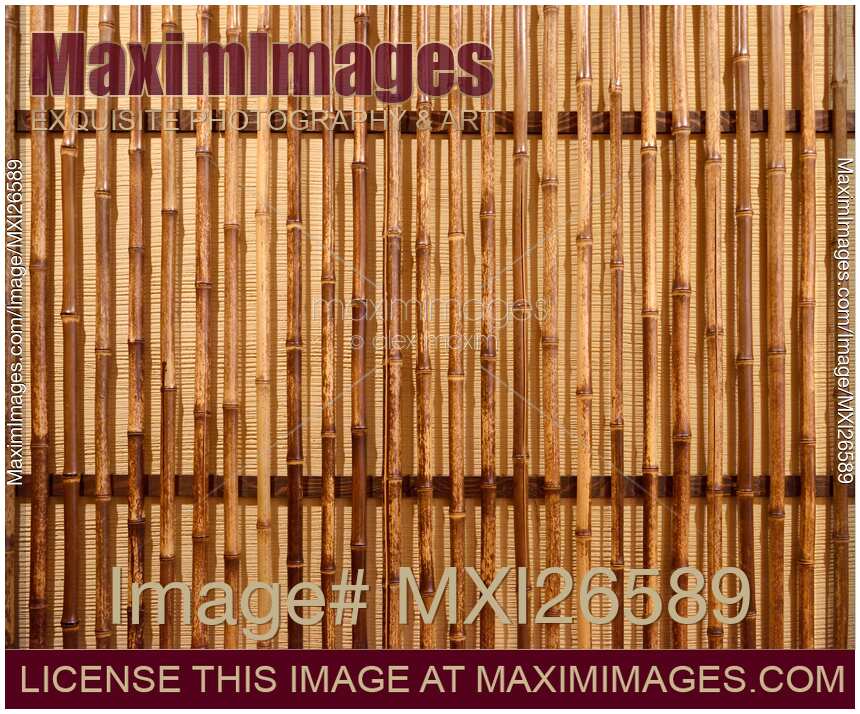 Bamboo wall texture