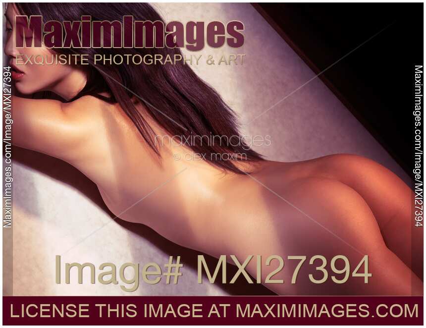 Beautiful naked asian woman