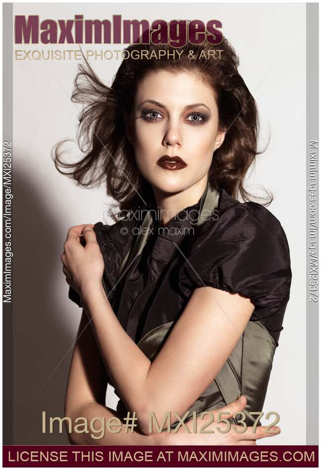 Beautiful woman expressive portrait