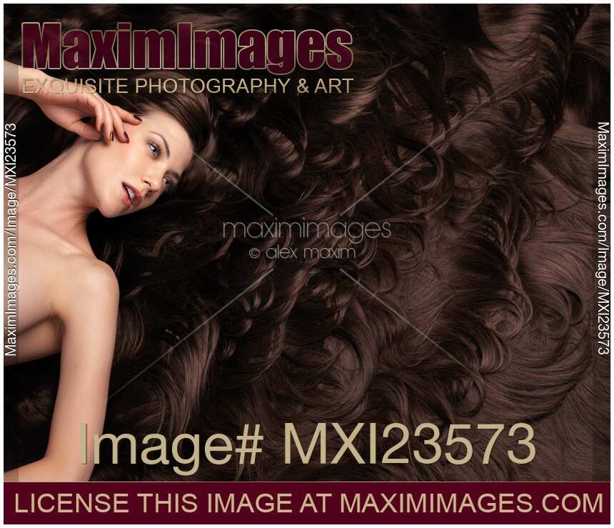 Beautiful Woman with Hair Extensions