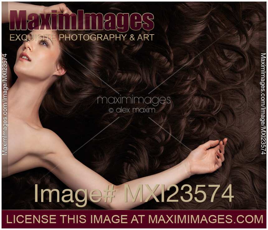 Beautiful Woman with Hair Extensions