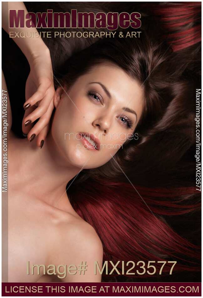 Beautiful Woman with Long Hair