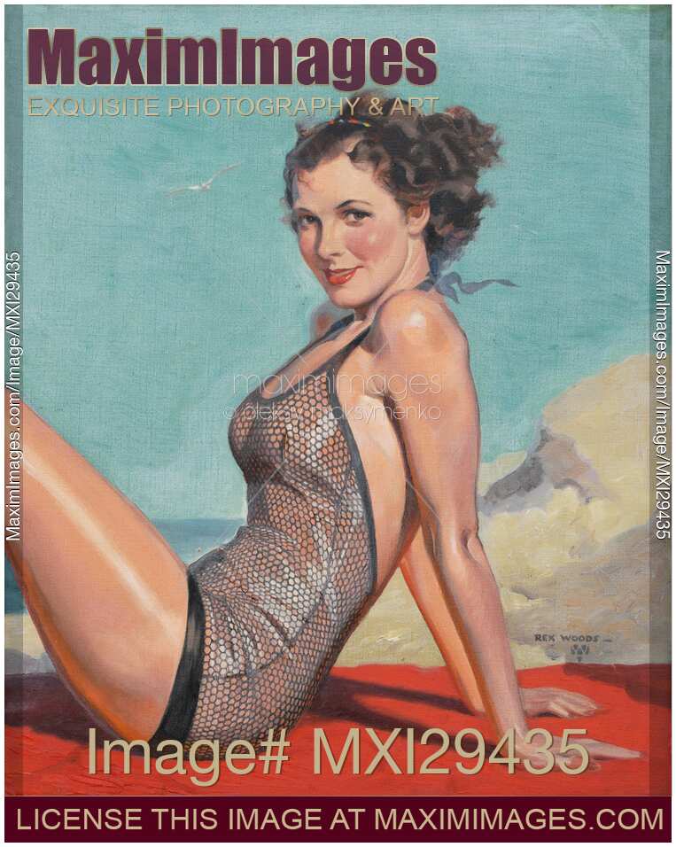 Beauty on a Seashore by Rex Woods
