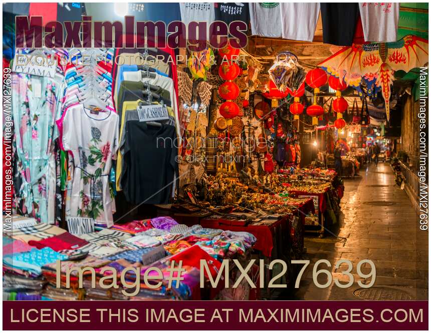 BeiYuanMen night market in Xi'an