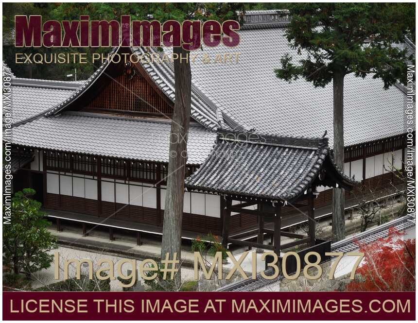 Bell tower and a temple hall building at Nanzen-ji in Kyoto