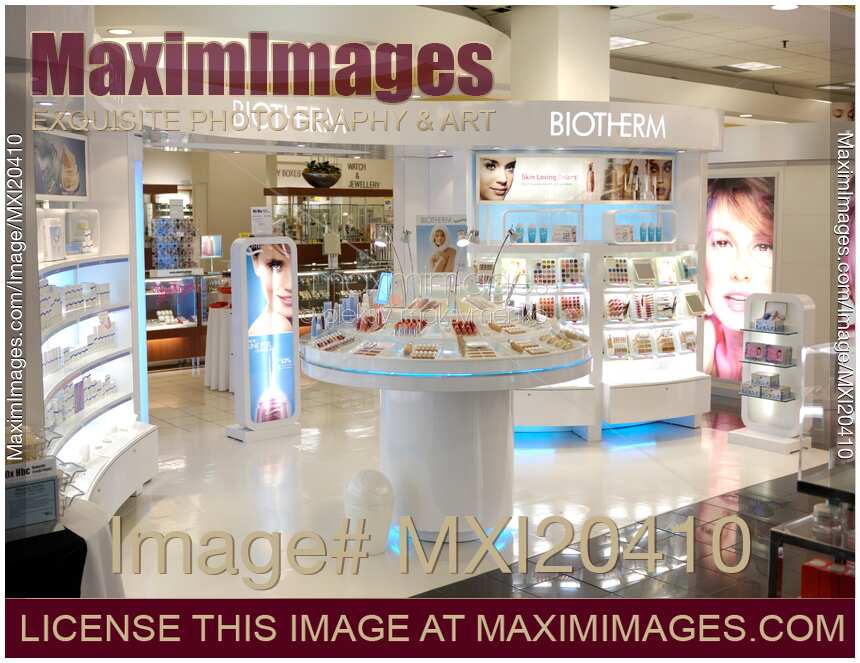 Biotherm Cosmetics Store Display