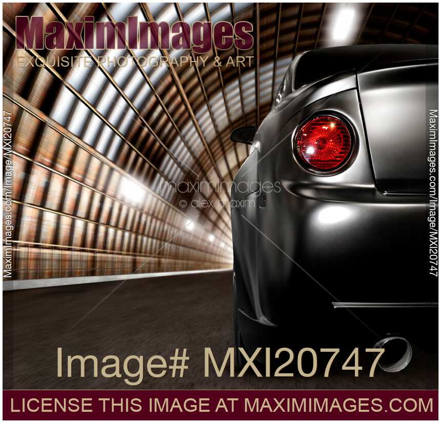 Black Car in a Tunnel