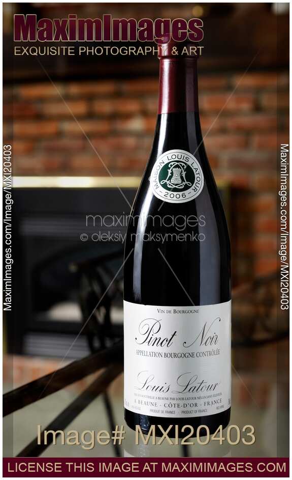 Bottle of Pinot Noir