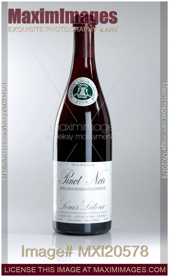 Bottle of Pinot Noir