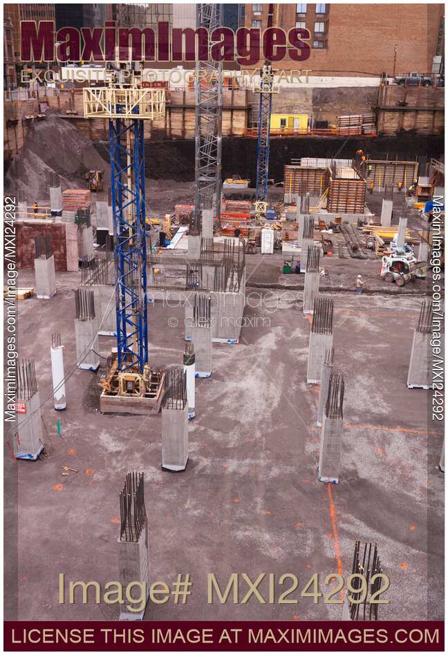 Building foundation construction