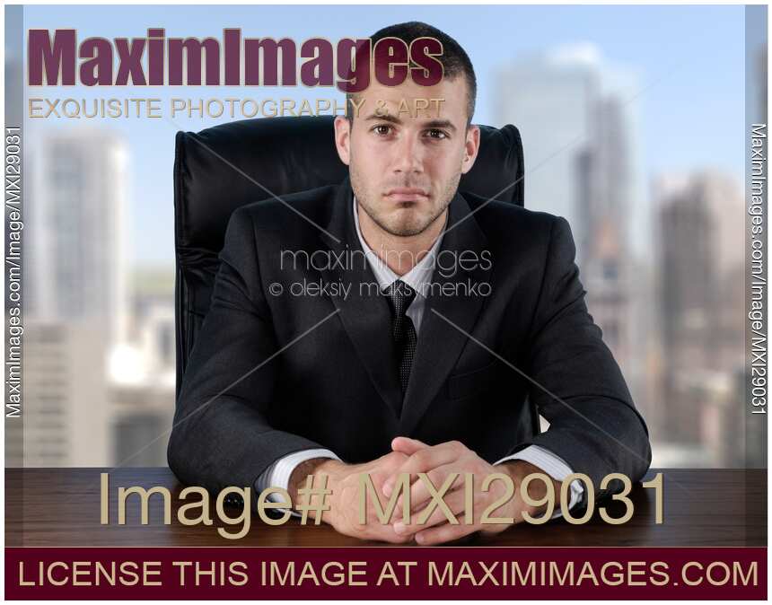 Businessman in the Office