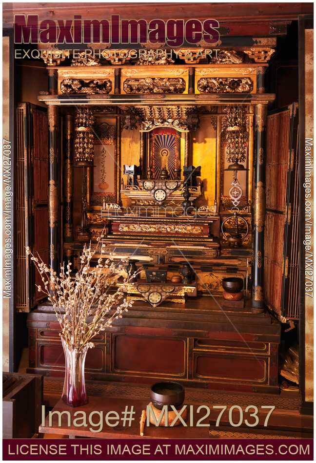 Butsudan Japanese Buddhist altar
