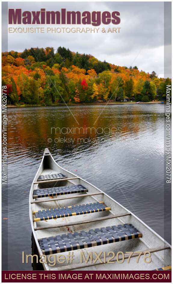 Canoe on a Lake