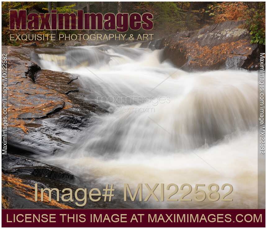 Cascade Waterfall Fall Nature Scenery