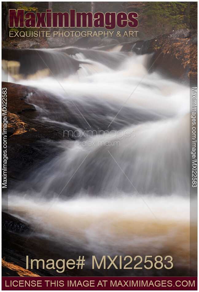 Cascade Waterfall Fall Nature Scenery