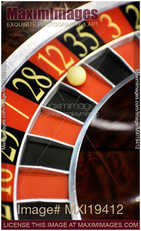 Casino Roulette Closeup