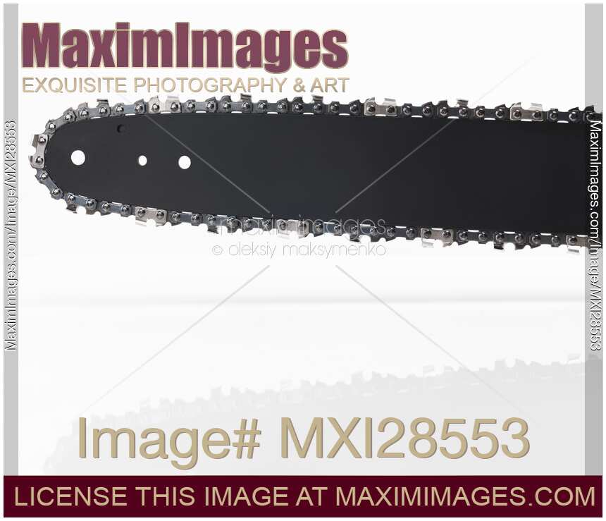 Chainsaw bar and chain