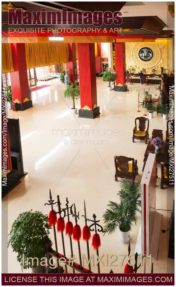 Chan Wu  hotel lobby in DengFeng China