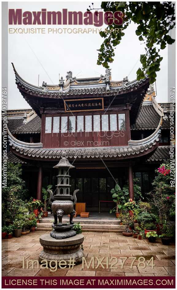 Chen Xiang monastery in Shanghai China