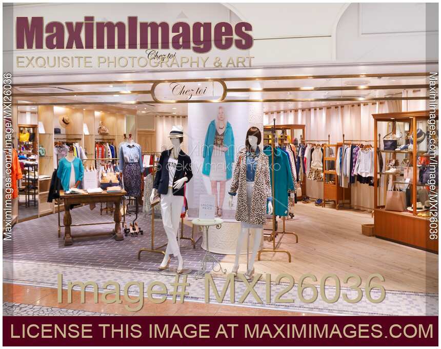 Chez Toi clothing store in Japan