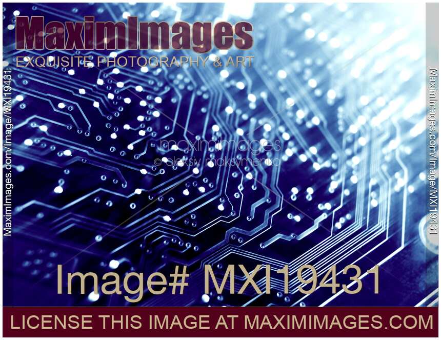 Circuit Board Abstract Background