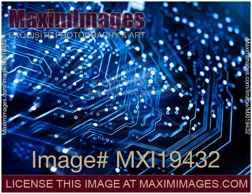 Circuit Board Artistic Electronics Background