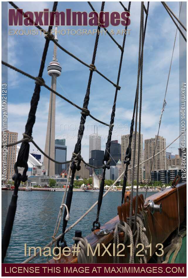 City of Toronto View from Sailing Vessel