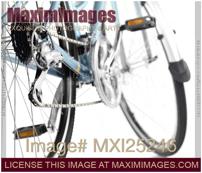 Classic Womens Bicycle Detail Closeup