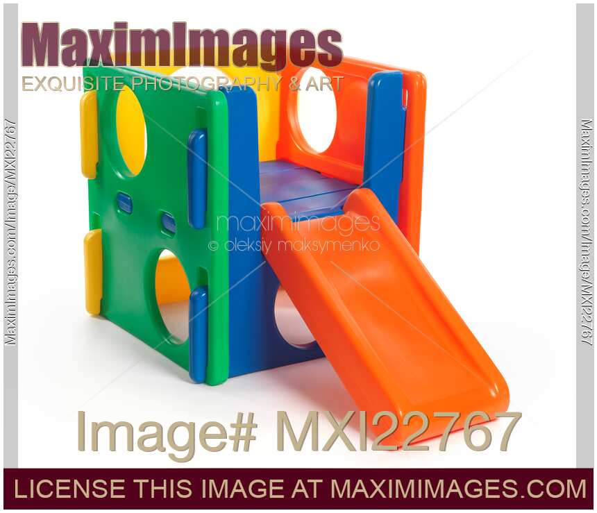 Climber Toy with a Slide