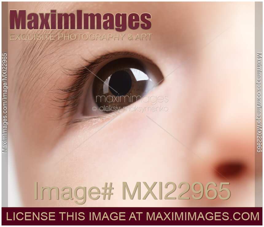 Closeup of a Baby's Eye