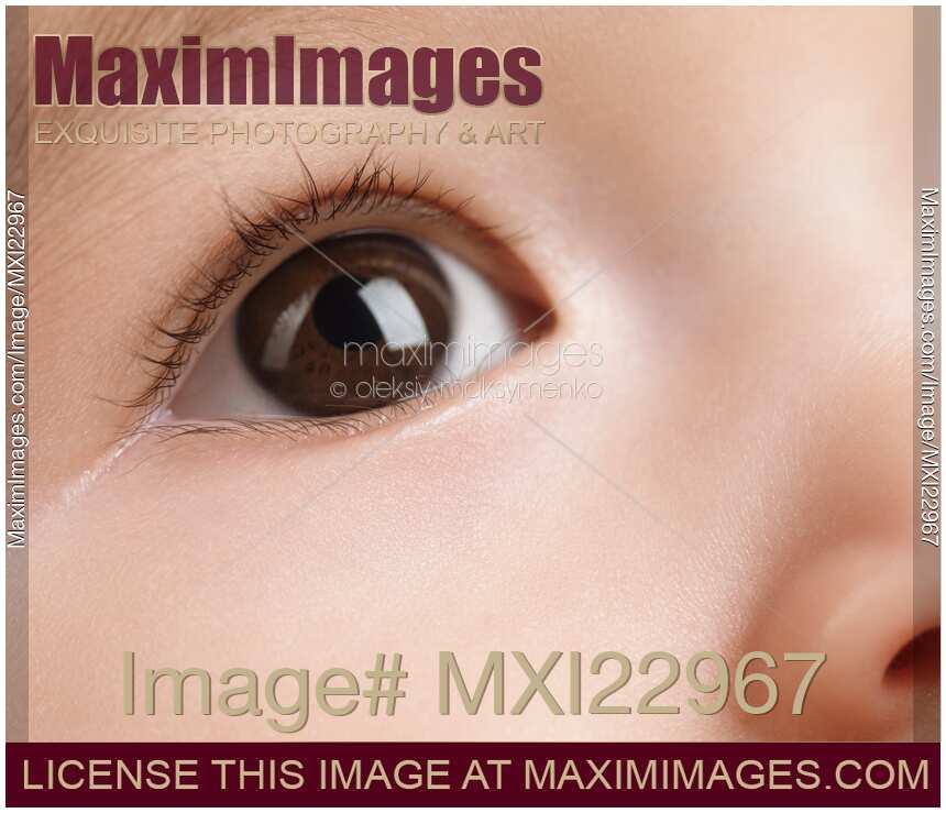 Closeup of a Baby's Eye