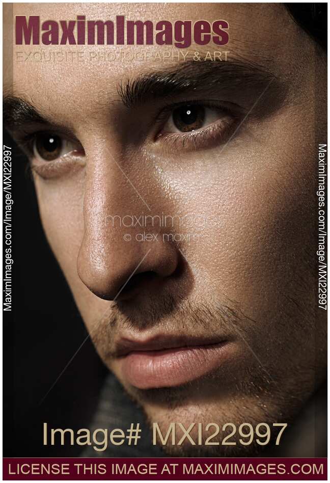 Closeup of a Man's Face