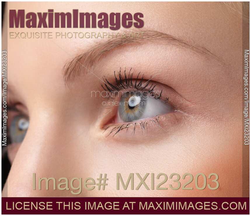 Closeup of a Woman's Eyes