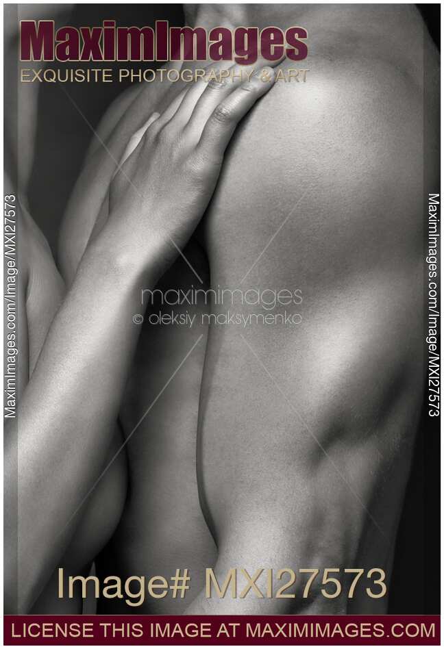 Closeup of Naked Woman and Man Body Parts
