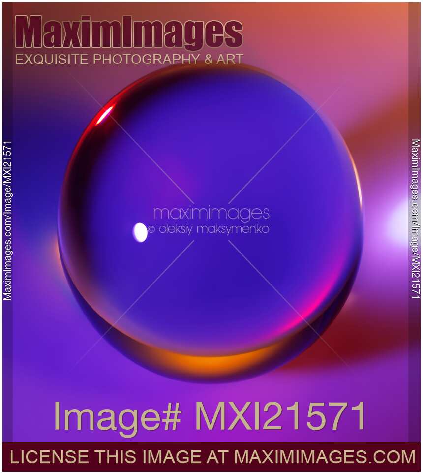 Colorful Glass Sphere