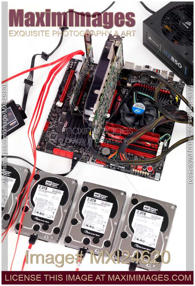 Computer motherboard with RAID