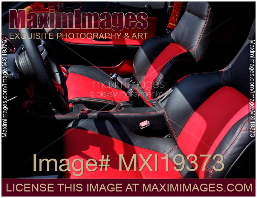 Custom car leather seats interior