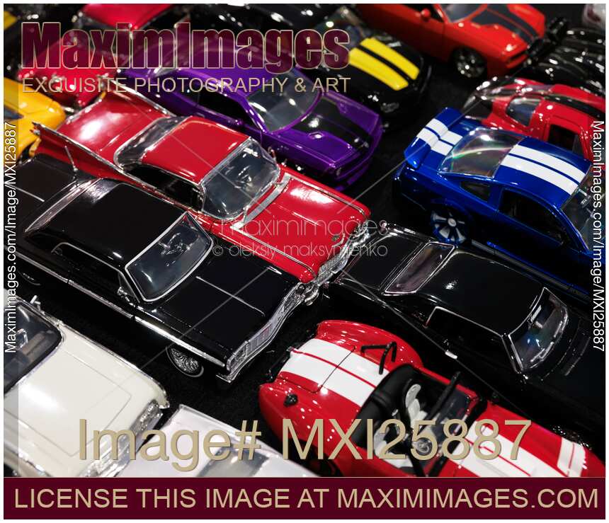 Die-cast toy car models