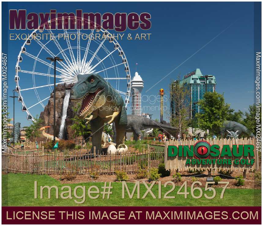 Dinosaur Adventure Golf at Niagara Falls
