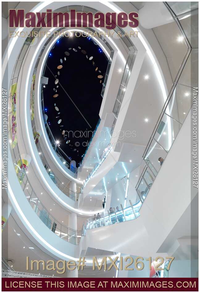 Diver City Tokyo interior abstract photo