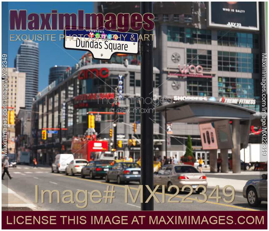 Downtown Toronto Dundas Square