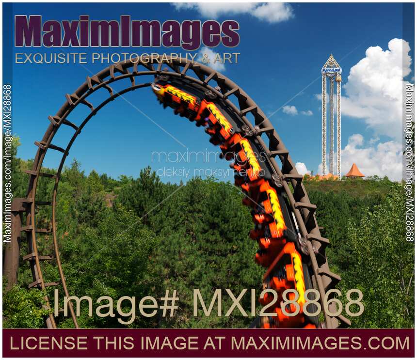Dragon Mountain Roller Coaster at MarineLand