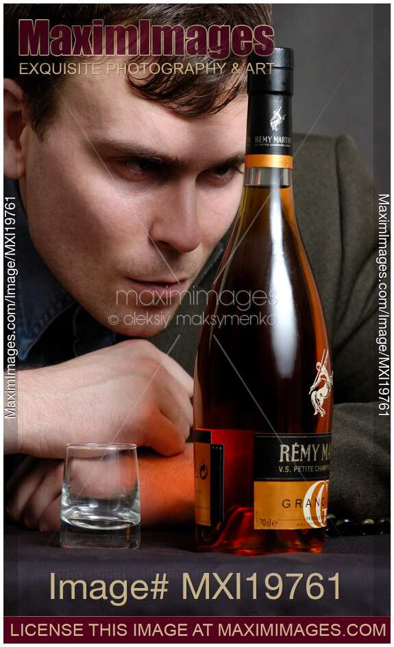 Drinking Young Man