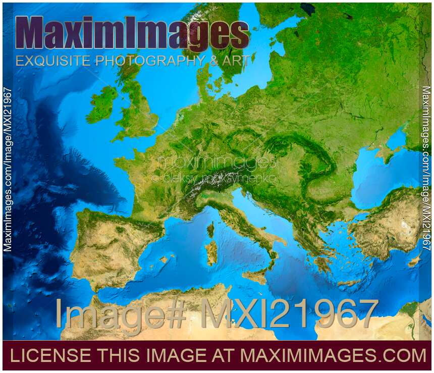 Earth Globe - Europe