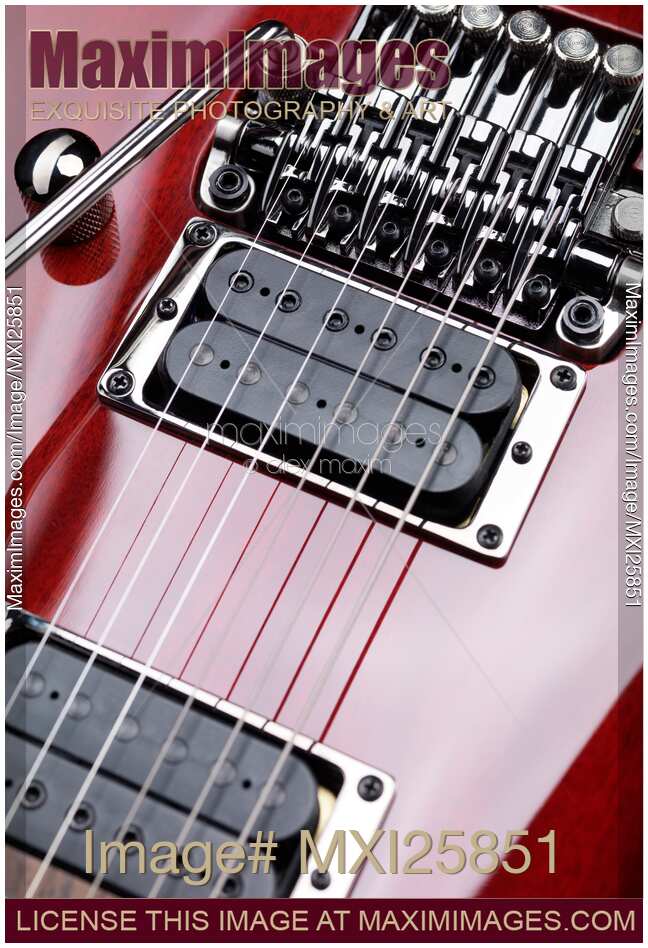 Electric guitar tremolo and pickups