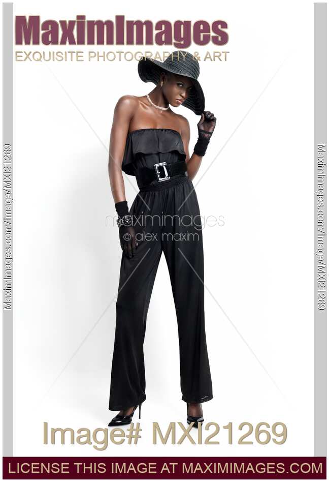 Elegant Fashion Model